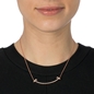 My FF Silver 925 Rose Gold Flash Plated Short Necklace-